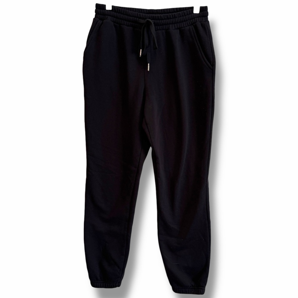 Women's Black Drawstring Jogger Pants